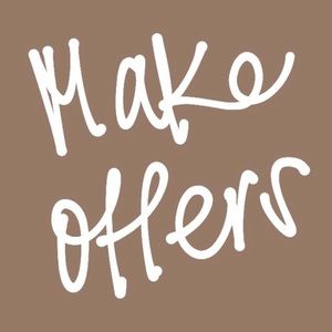 Reasonable offers welcome! ✌🏽